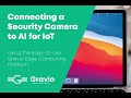 How To Connect A Security Camera With AI To IoT Edge Computing Platform