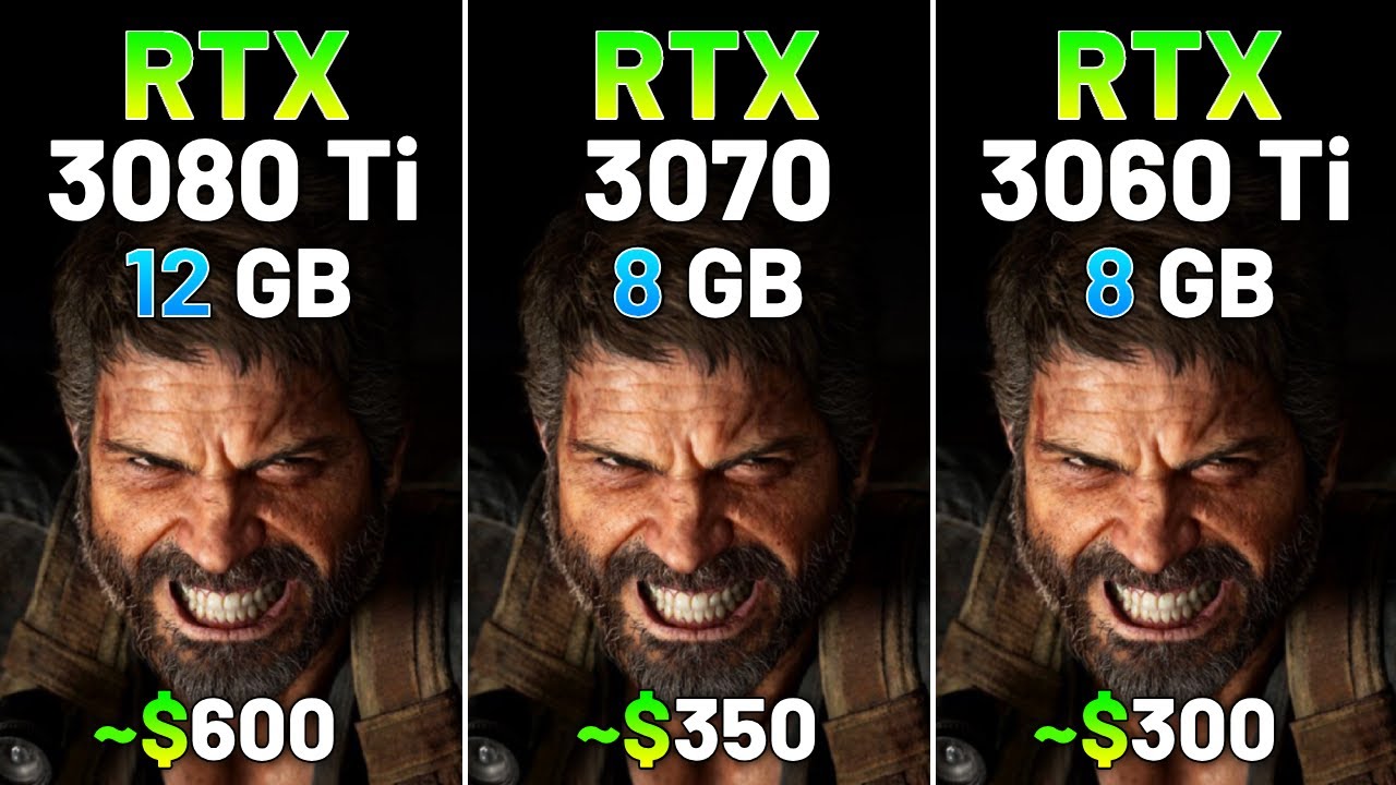 RTX 3080 Ti vs RTX 3070 vs RTX 3060 Ti - Test in 12 Games in 2024 - YouTube