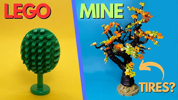 5 LEGO Trees to Improve Your MOCs | LEGO Tree Tutorial |