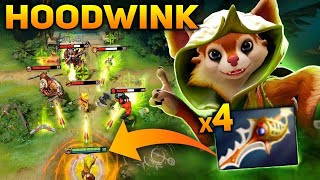 x4 Divine Rapier Hoodwink 1 Shot People 🔥🔥🔥29 Kills | Dota 2 Gameplay screenshot 5