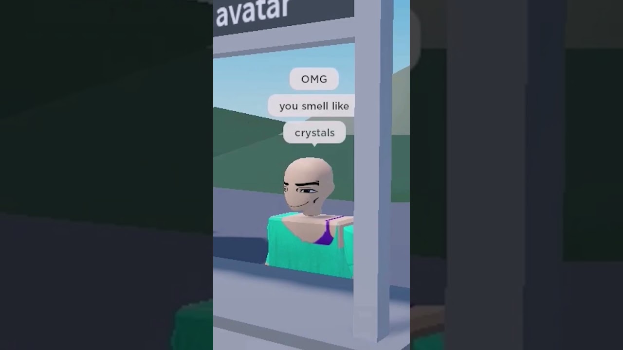 guessing players smell based on their avatar #roblox #youtube #edit #funny