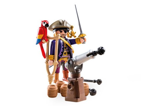 PLAYMOBIL 6684 === 🏴☠️ CAPITAN PIRATA ☠