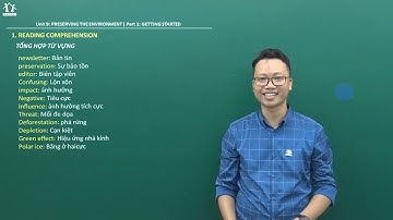 Unit 9 Preserving the environment   Getting started