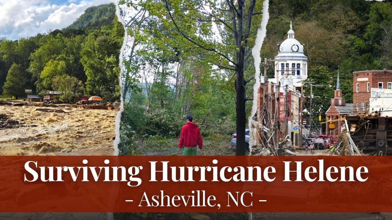 Surviving Hurricane Helene in Asheville, NC - YouTube