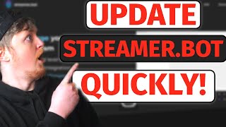 How to update to Streamerbot 0.1.8