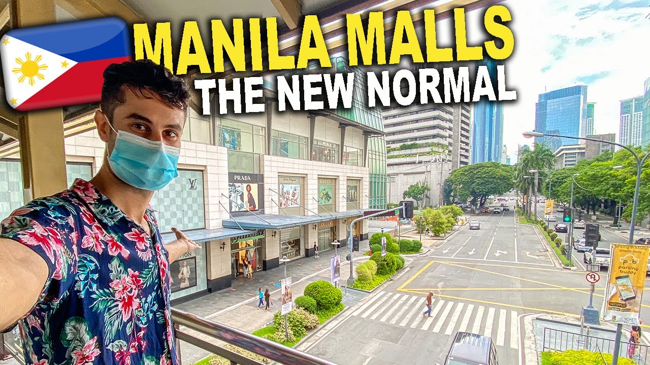 Manila Malls Shops NOW open! New Normal in The Philippines!