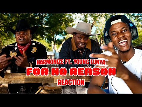 Harmonize ft Young Lunya - For no reason (Official Visualizer)🔥🔥🔥| A Ghanaian REACTS!