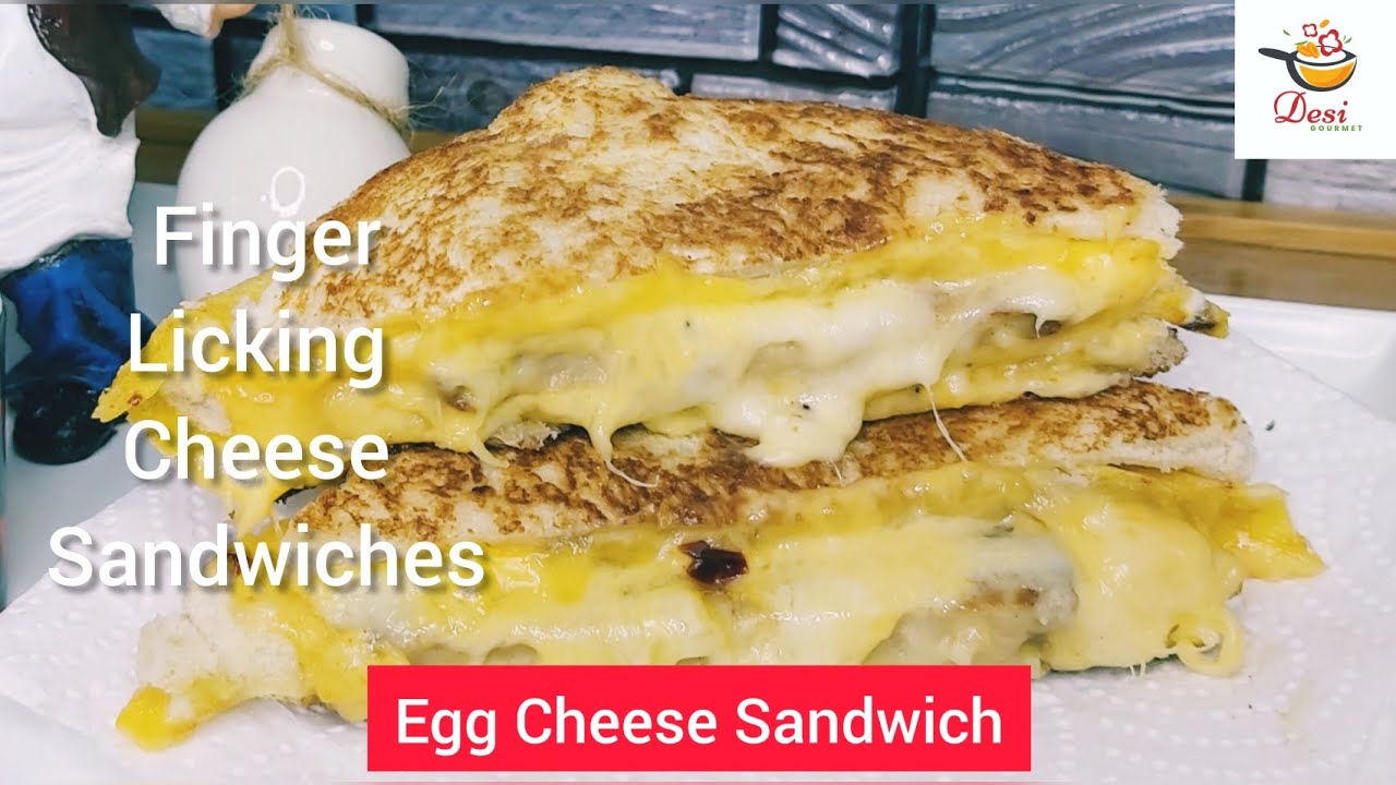 Egg cheese sandwich | Chicken kabab sandwich | - YouTube