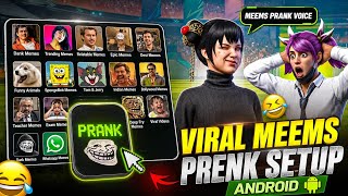 Viral Memes Prank Setup Android 2026 😱 | Voice Mod Meme Soundboard Setup | Funny Prank App Tutorial screenshot 1