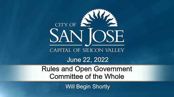 JUN 22, 2022 | Rules & Open Government/Committee of the Whole - DayDayNews