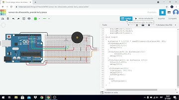 Arduino - Sensor Ultrasonico, prende led RGB o Piezo segun distancia -  Kevin Fleischmann