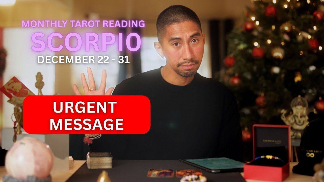 Скорпион 🔮 "Кто-то хранит секрет" 🌟 Гадание на картах Таро с 22 по 31 декабря