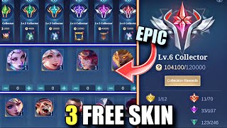 GET 3 FREE EPIC, SPECIAL SKIN FROM COLLECTION SYSTEM | MOBILE LEGENDS screenshot 3