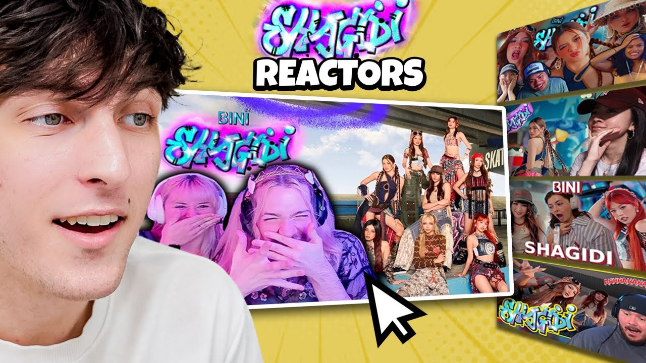 Shagidi The BEST BINI 'Shagidi' MV REACTIONS ON YOUTUBE! +ASAP Performance ...