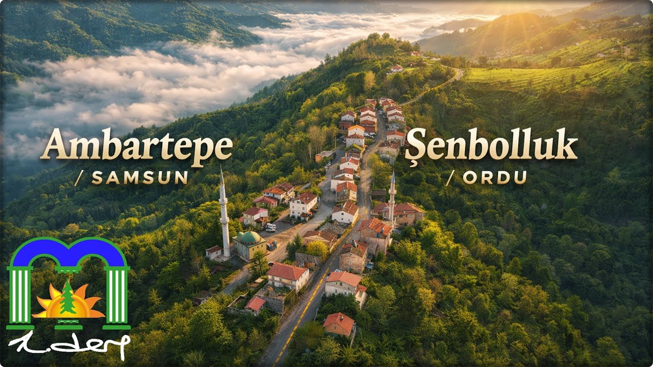 #0095 Samsun ve Ordu İl Sınırında Bir Yolculuk 🌿Ambartepe (Samsun) Şenbolluk (Ordu) @kmldere