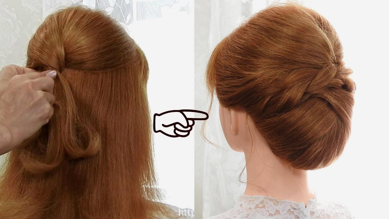 簡単なのに本格的 和装ヘアセット エレガントで可憐 この方法もある Youtube 上品 ポニーテール ヘアスタイル アップ ロング ヘアセット