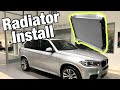 2016 BMW X5 | NEW RADIATOR INSTALL