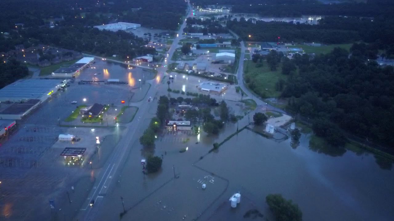 Harvey 2017 day 2 Liberty, Tx YouTube