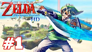 Skyloft! The Legend of Zelda Skyward Sword HD Gameplay Walkthrough
