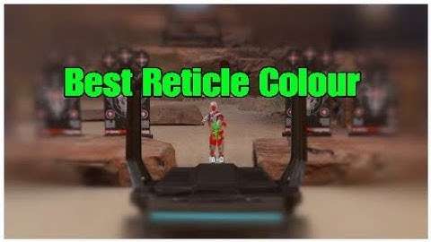 Best Reticle colour (Apex Legends)