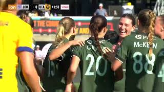 Goal: Katie O'Kane banks in a penalty vs. Utah Royals