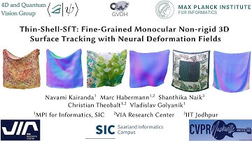 [CVPR 2025] Thin-Shell-SfT: Fine-Grained Monocular Non-rigid 3D Surface Tracking with NDFs