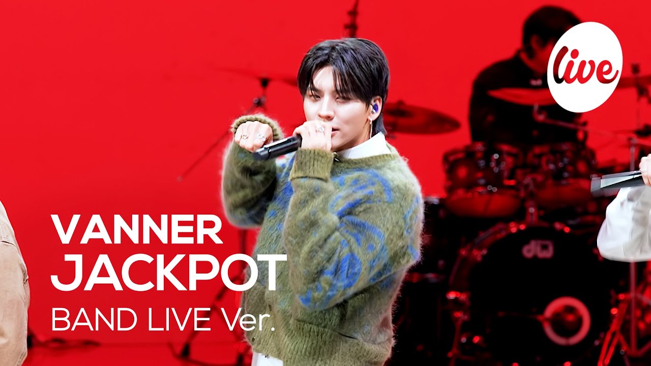 [4K] VANNER - “JACKPOT” Band LIVE Concert [it's Live] шоу живой музыки