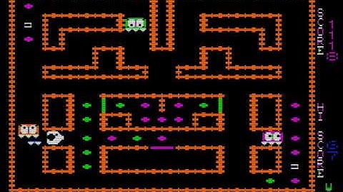 Snakk attack (Apple II) - Vizzed.com GamePlay