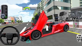 Lamborghini Crashed in City Traffic |  Ultimate Super Car Driving Gameplay | 3D Driving Class screenshot 3