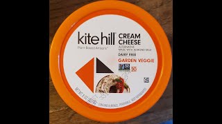 Kite Hill Garden Veggie Dairy Free Cream Cheese Review