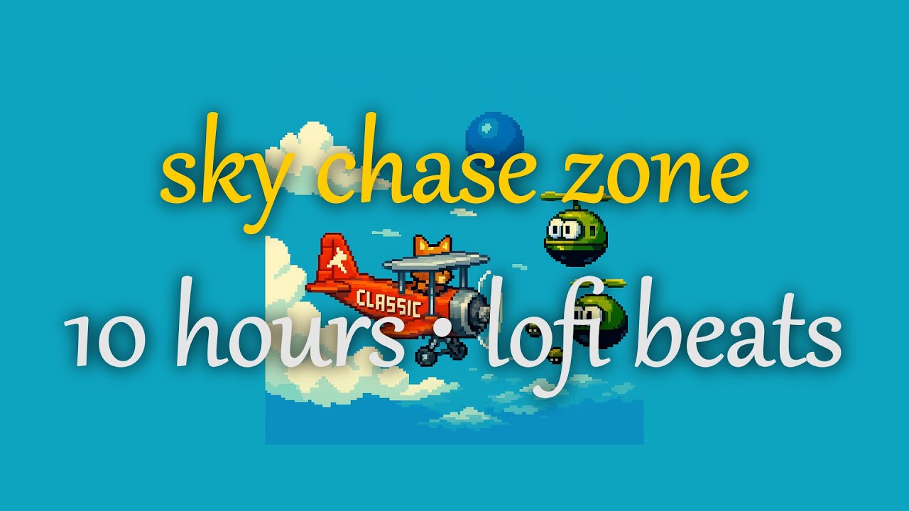 Lofi Sonic 2 Remix | Sky Chase Zone Extended (10 hours)