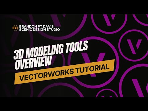 Vectorworks Tutorial: 3D Modeling Tools Overview