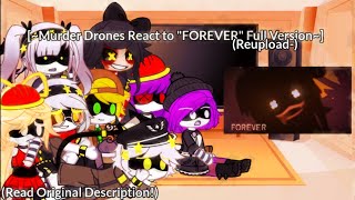 Murder Drones React To Forever Full Version 7850 Sub Special Read Desc