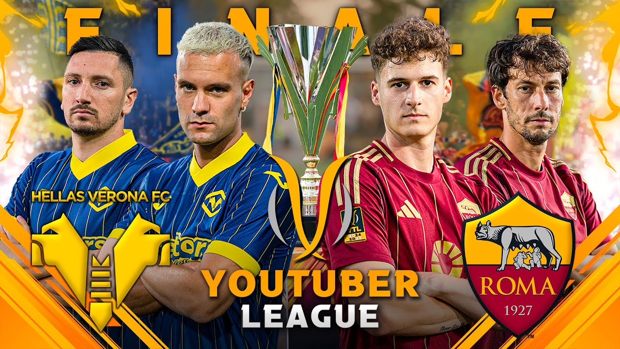⚽️🏆 YOUTUBER LEAGUE ► VERONA - ROMA | FINALE