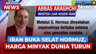 Dunia Bernapas Lega Iran Buka Selat Hormuz Selama Gencatan Senjata  Breaking News
