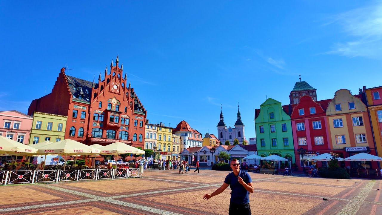 Chojnice 🇵🇱 Beautiful Small Polish Town I never heard about. car trip vlog 