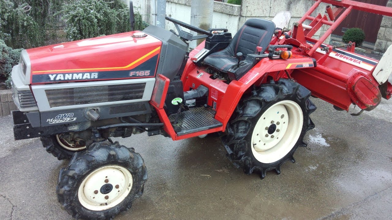 YANMAR F165 4WD Tractor YouTube
