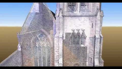 Holy Trinity Church, Manchester - 3D Point Cloud