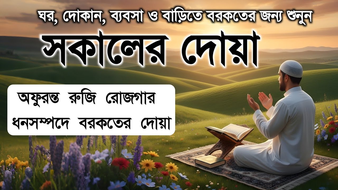 সকালটা শুরু হোক হৃদয় শীতল করা বরকতময় আয়াত দিয়ে। সকালের দোয়া ও জিকির। Morning Dua Full by Alaa Aqel