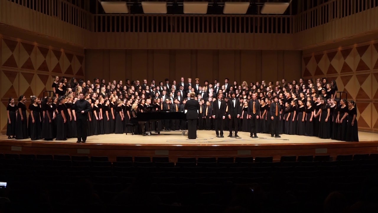 Clovis West Choirs - Blowin' in the Wind/ America