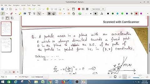 CENTRAL ORBIT (MECHANICS)