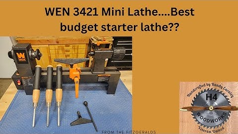 Wen 3421 Mini Lathe overview