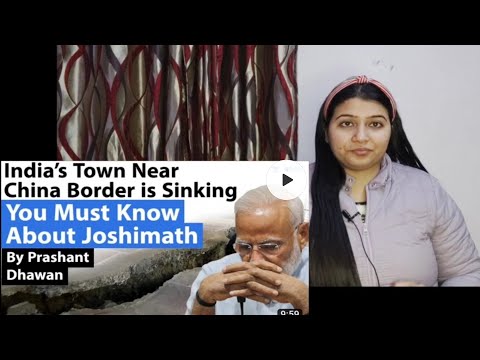 Reaction on Joshimath Town Sink | Natural Disaster| @WorldAffairsUnacademy