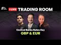 Central Banks Rates Day, GBP &amp; EUR | Live Trading with The5ers