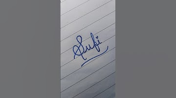 Sufi💕 name calligraphy|Cursive writing|Improve handwriting|#shorts #calligraphy #writing #ytshorts
