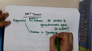 2 38 Beta blockers and tremors mp4 || PHARMACOLOGY