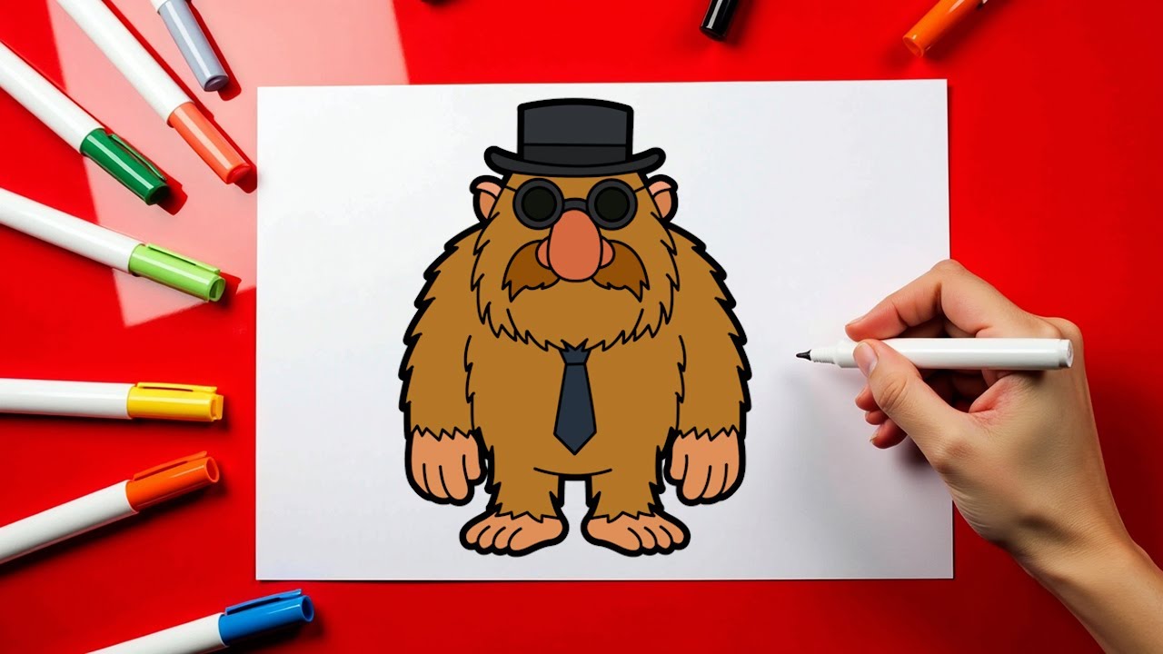 🤡 Desenhar o MATTEO ao Estilo BRAINROT ITALIANO Tutorial SIMPLES para ...