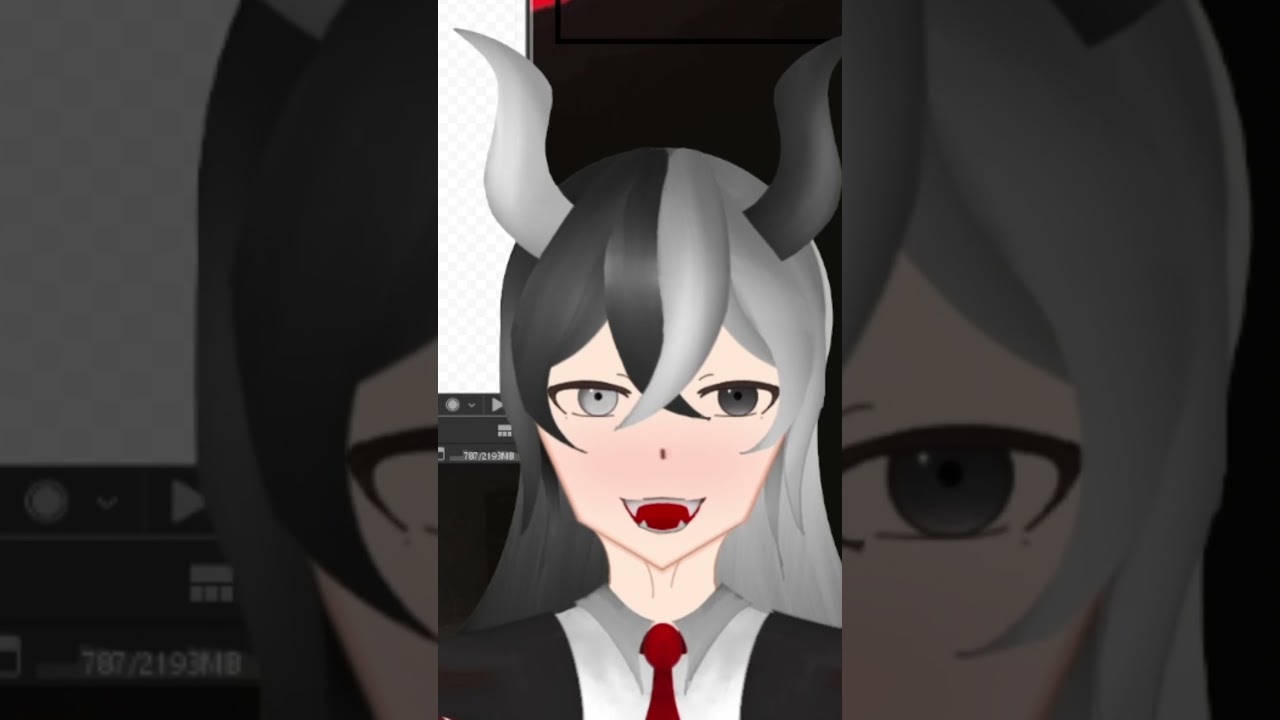 Screaming is out of the question | #shorts #shortsfeed #vtuber #pngtuber #scream #jumpscare #anime