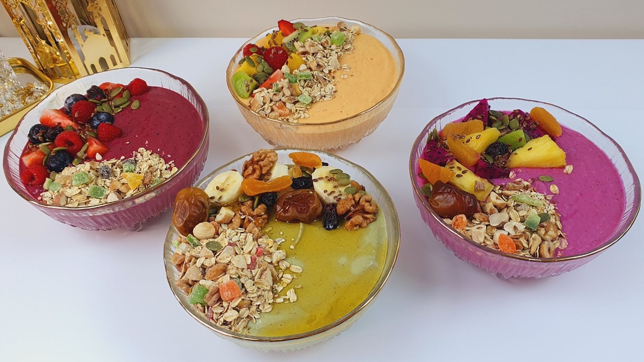 سحور 2026 : سحور صحي مغذي مشبع وسهل التحضير : وصفة موسلي في البيت رائعة مع وصفات سموثي رائعة