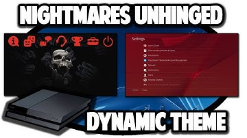 [PS4 THEMES] Nightmares Unhinged Dynamic Theme Video in 60FPS